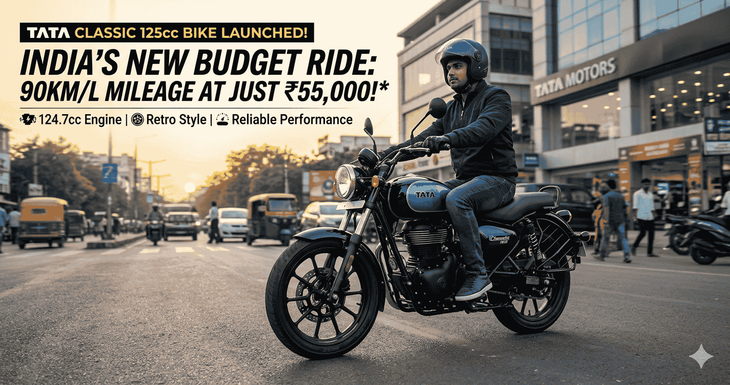 Tata Classic 125cc Bike